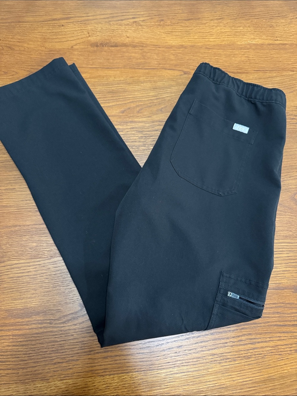 Men's Figs Scrub Pants — Black